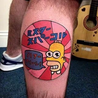 80 tatuagens do Simpsons para eternizar essa série na pele S
