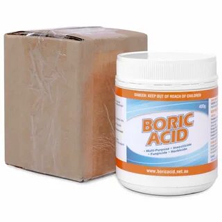 Buy Boric Acid Powder 400g Online - Boric Acid