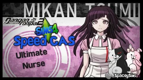 The Sims 4 Speed CAS Danganronpa 2: Mikan Tsumiki - YouTube