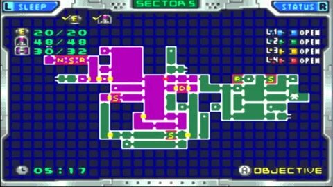 Metroid Fusion Sector 5 Map - Metroid Fusion Sector 5 Map - 