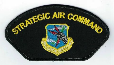 STRATEGIC AIR COMMAND HAT PATCH US 8TH 15TH US AIR FORCE VET
