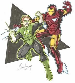 Green Lantern Vs Iron Man Comics Amino