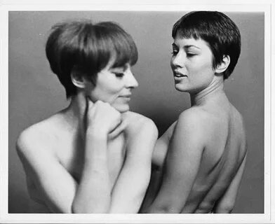 Nude Viveca Lindfors and Lena Tabori Photographed by Henry G