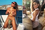 Sophie Kasaei goes completely naked for fruity new shoot as 