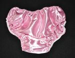 Soft satin panties baby pink no lace for unobtrusive Etsy