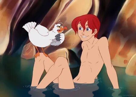 Dingle hopper, right? Aaron and Scuttle - Disney Princess Fa