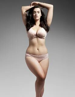 Full body curvy women