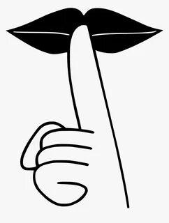 Shhh Sign - Shh Clipart, HD Png Download , Transparent Png I