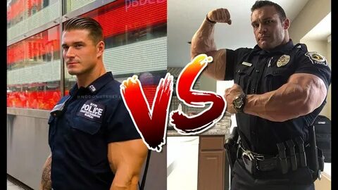 Best Police Man Training - Michael Counihan VS Matthew Schmi