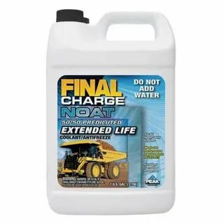 FINAL CHARGE FNAB53 Antifreeze Coolant,1 gal.,50/50 - Walmar