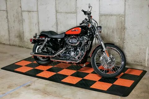 Harley-Davidson Flooring Motorcycle Floor Pad Garage