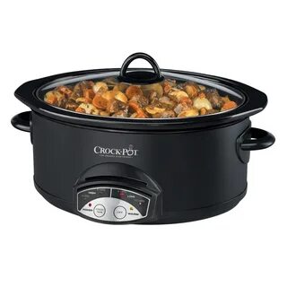 Crock-Pot ® Smart-Pot ™ 5Qt. Oval Programmable Slow Cooker, 