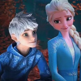 Elsa and Jack Frost Frozen 2 Jelsa Edit 2019 on We Heart It 