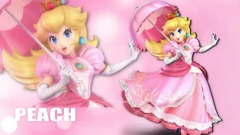 Princess Peach (Smash Bros. Ultimate) by BellsieArts on Devi