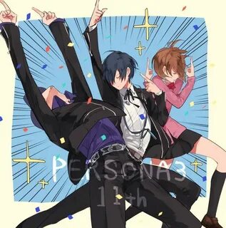 Junpei Iori, Minato Arisato/Makoto Yuki and Yukari Takeba Pe