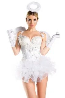 White Swan Angel Costume - Womens Costumes Womens Fancy Dres