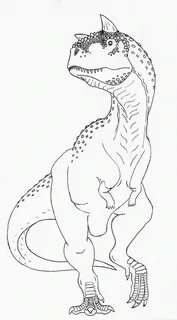 Carnotaurus Coloring Pages - Coloring Home