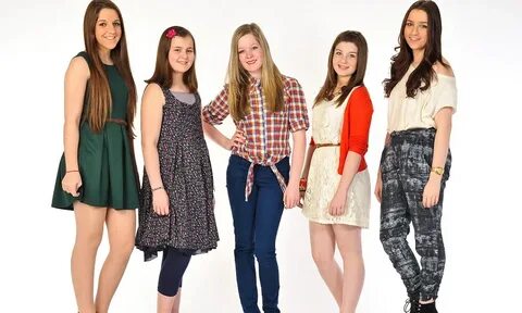 Who'd be a teen in 2012: Five girls aged between 12 and 17 o