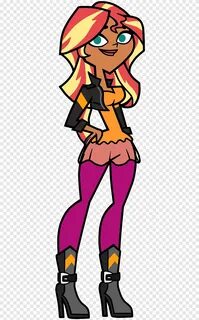 Courtney Cosplaying Sunset Shimmer, png PNGEgg