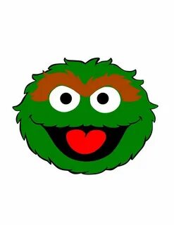 Sesame Street Oscar The Grouch SVG Sesame street, Etsy, Sesa