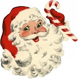 9 Free Vintage Santa Clip Art! - The Graphics Fairy