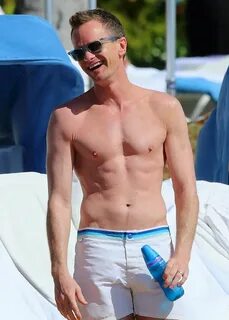 Neil Patrick Harris on vacation in Hawaii, 2015 David burtka