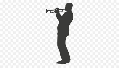 Silhouette Trombone Jazz Trumpet Clip art - Trombone Silhoue