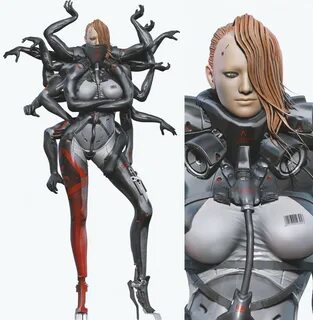 ArtStation - Fan Art Mistral Metal Gear Rising.