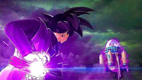 Goku, Vegeta & Trunks Vs Black Goku & Zamasu FULL FIGHT (ENG