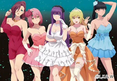 Las chicas de Shuumatsu no Harem visten de gala para nuevos 