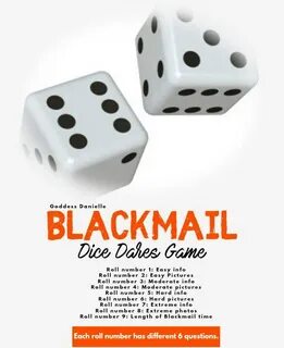 Blackmail Dice Dares Game (BDDG)