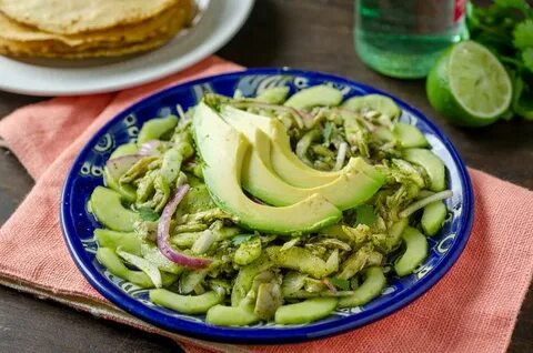 Vegan Aguachile Verde recipe, in this vegan version oyster m