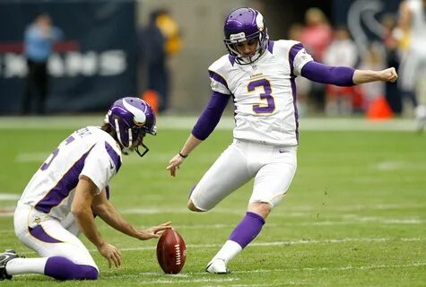 Blair Walsh 3 Minnesota Vikings K College:Georgia Field goal