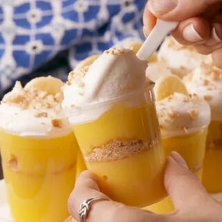 Banana Pudding Shots - Cooking TV Recipes