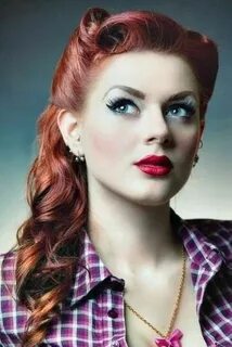 Bildergebnis für 50er Frisur 1940s hairstyles, Rockabilly ha