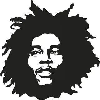 Stickers Bob Marley Clipart - Full Size Clipart (#2372334) -