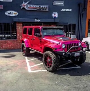 RIP Amber Rose’s Pink Jeep Wrangler Unlimited - The News Whe