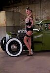 hot rod, custom and classic car babes - Page 5