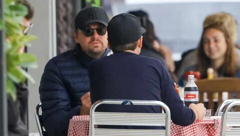 Leonardo DiCaprio & Kevin Connolly Grab a Bite Together Kevi