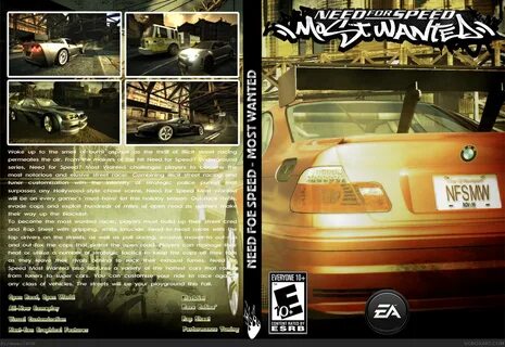 Viewing full size Need for Speed: Most Wanted box cover