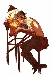 Sleepy Leo Percy jackson fan art, Percy jackson art, Percy j