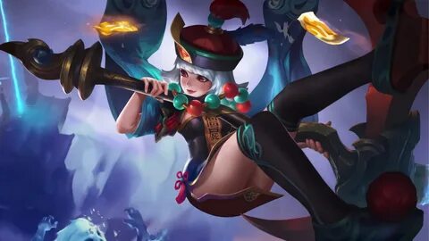 Ruby Lady Zombie Skin Mobile Legends 4K Wallpaper #144