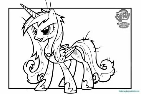 Printable Princess Cadence Coloring Page - ninfieldce