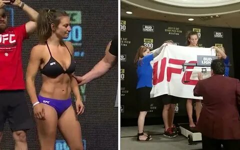 Miesha Tate Had To Get Naked Very Quickly To Make Weight For