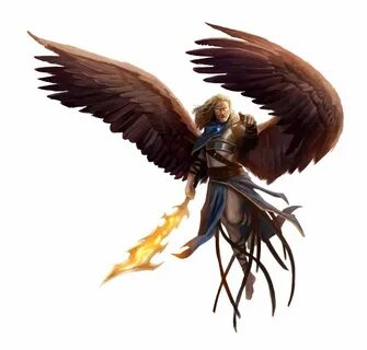 Male Movanic Deva Angel - Pathfinder PFRPG DND D&D d20 fanta