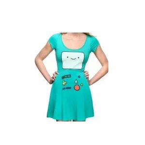 BMO Adventure Time Womens Dress Costume