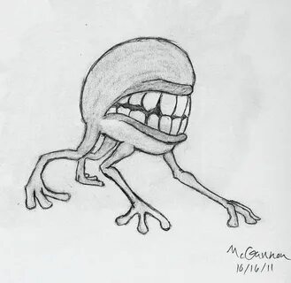 scary drawings easy - Google Search Scary drawings, Weird dr