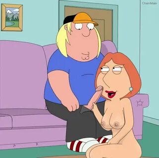 Xbooru - big breasts chainmale chris griffin family guy fema
