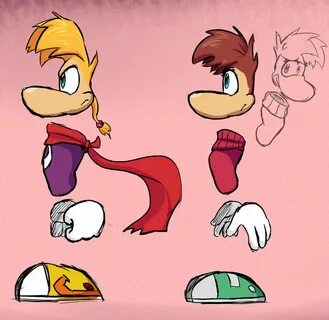 Rayman and Ray...girl? by JamoART on DeviantArt