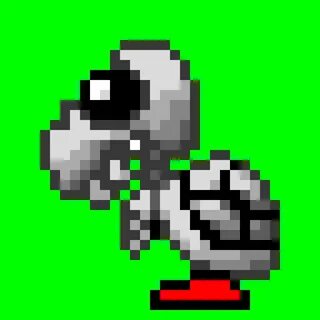 Pixilart - super mario world dry bones by IronMichael